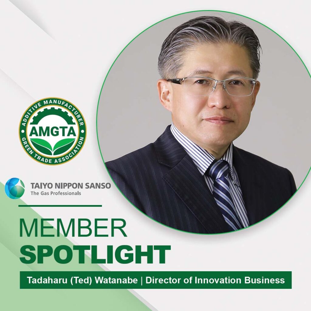 AMGTA Member Spotlight #7: Tadaharu (Ted) Watanabe, Taiyo Nippon Sanso Corporation