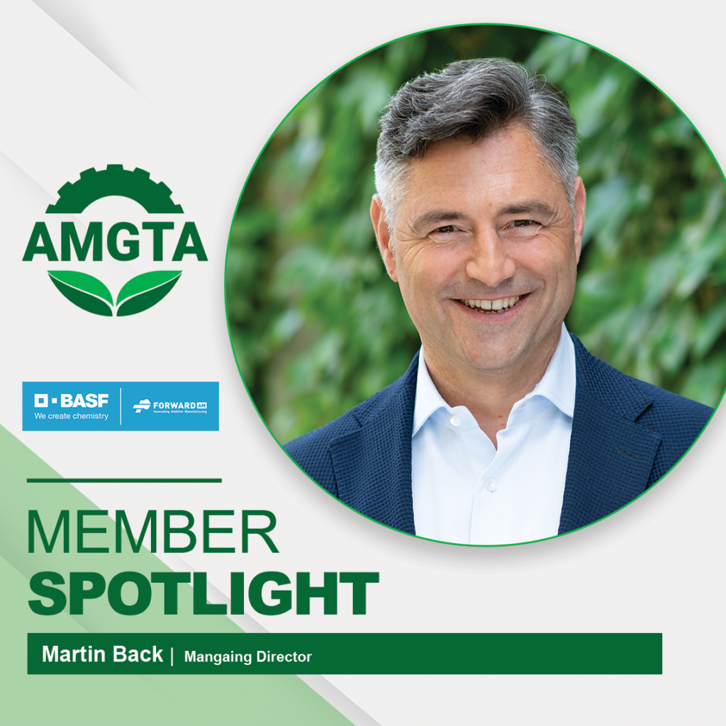 AMGTA Member Spotlight #14: Martin Back, BASF Forward AM